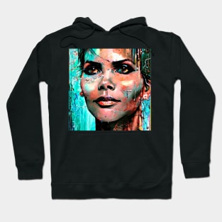 Face of Halle Berry Hoodie